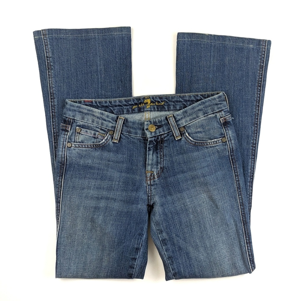 7 For All Mankind A-Pocket Bootcut Jeans 26 - Picture 5 of 8